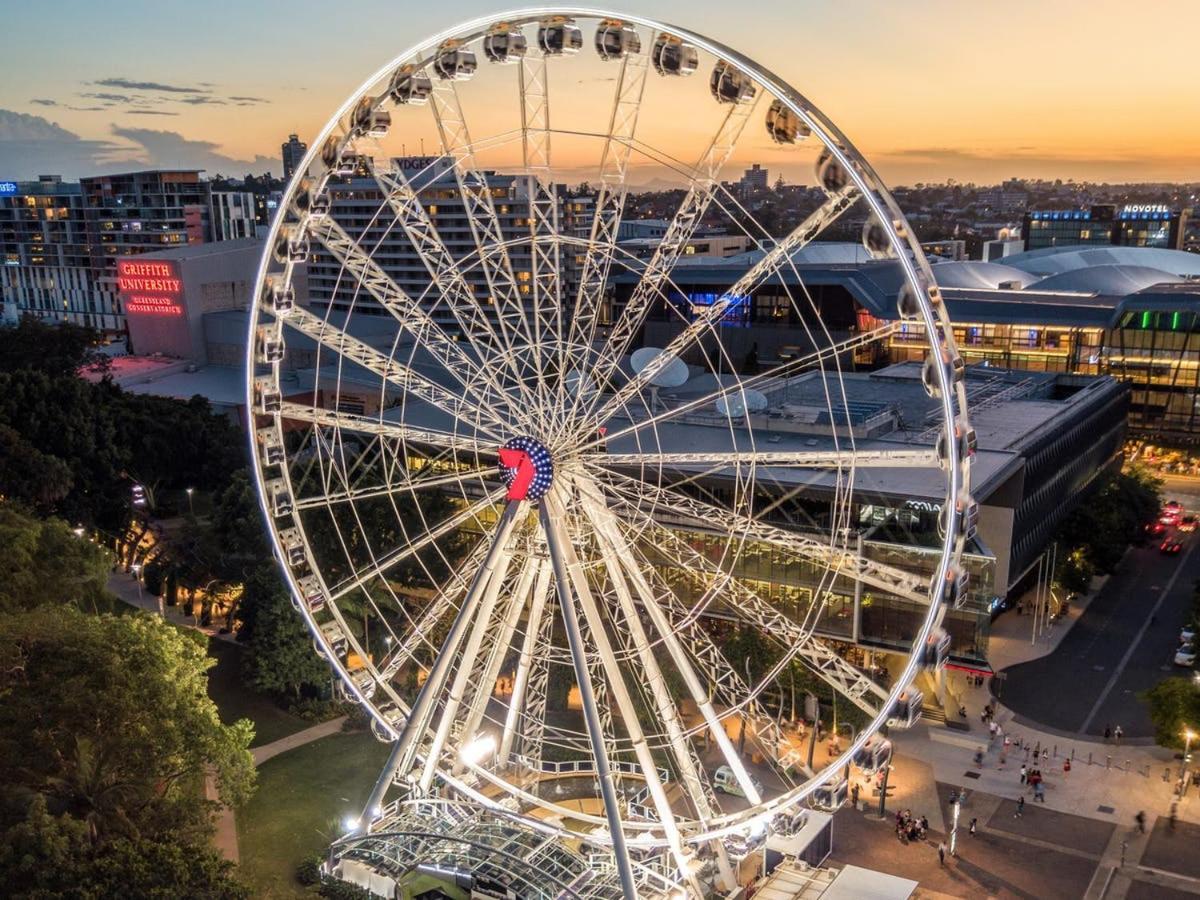 Southbank Exceptional View With Huge Balcony High Lvl Suite Style Apt Brisbane Exterior foto