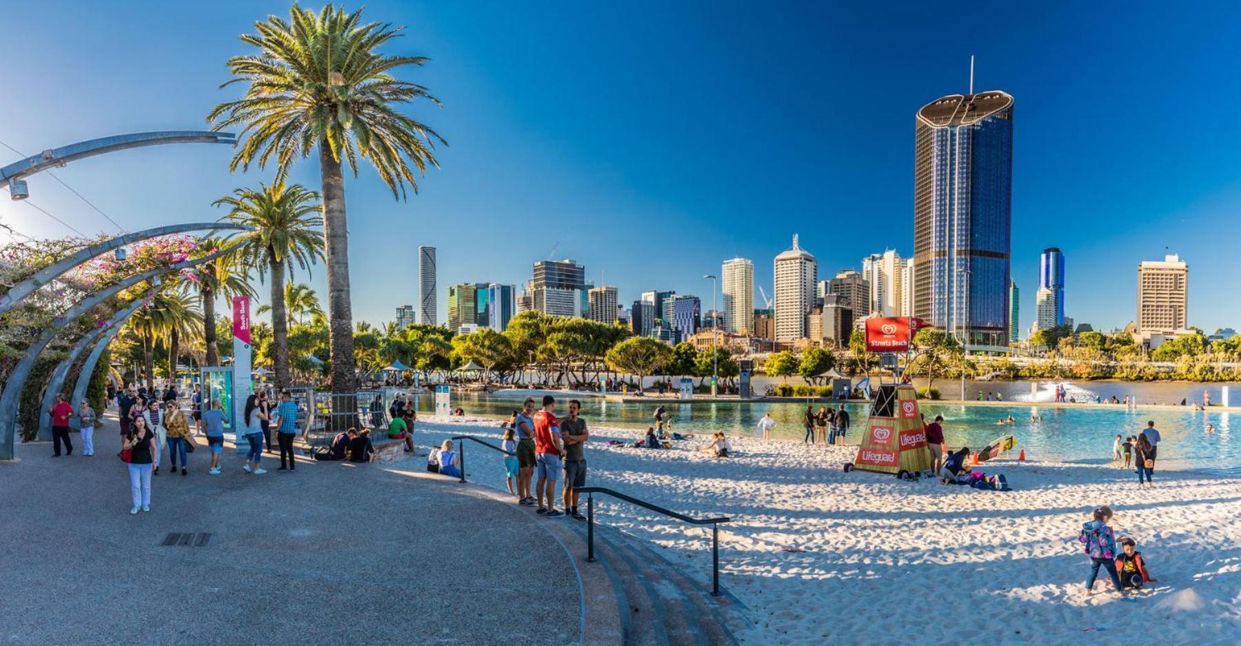 Southbank Exceptional View With Huge Balcony High Lvl Suite Style Apt Brisbane Exterior foto